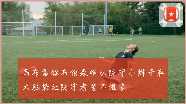 乌布雷称布伦森难以防守小辫子和大脑袋让防守者苦不堪言